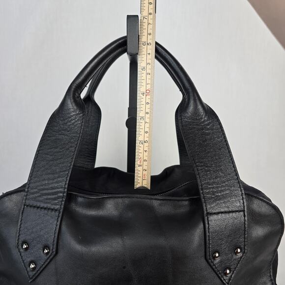 Adidas Leather & Cotton Satchel Bag Black T04TDWM900057 - Picture 15 of 16